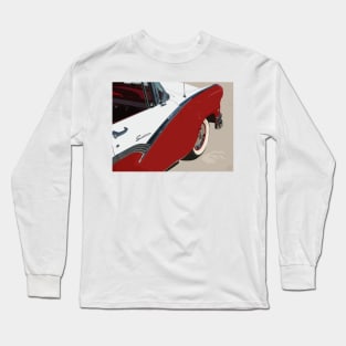 1956 Ford Fairlane Sunliner Long Sleeve T-Shirt